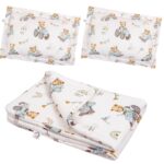 Bamboo Bedding Set • Baby Size S • TRACTORS - Image 5